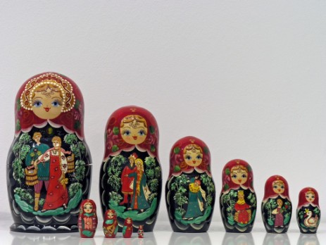 Matrioska Collezione 12 Nesting Doll Collection 12