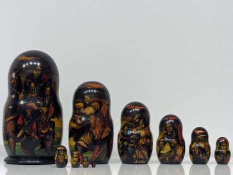 Matrioska Collezione 35 Nesting Doll Collection 35