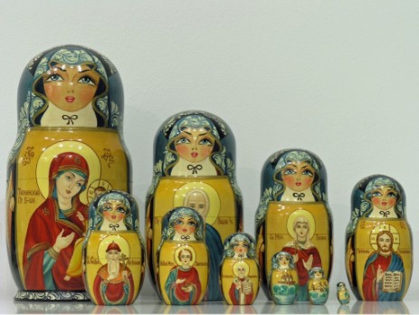 Matrioska Collezione 6 Nesting Doll Collection 6