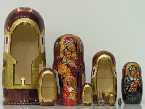 Matrioska Collezione 11 Nesting Doll Collection 11