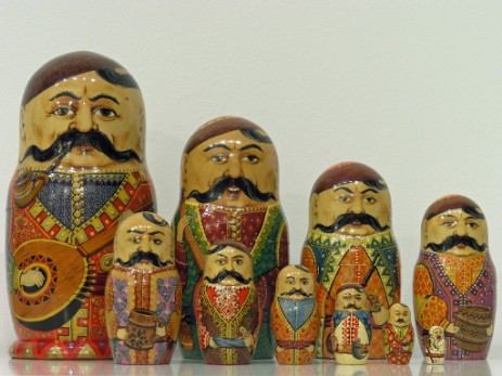 Matrioska Collezione 9 Nesting Doll Collection 9