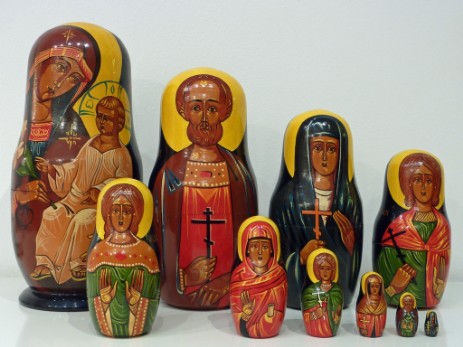 Matrioska Collezione 62 Nesting Doll Collection 62