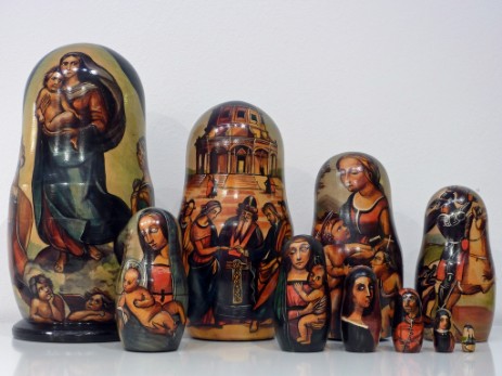 Matrioska Collezione 63 Nesting Doll Collection 63