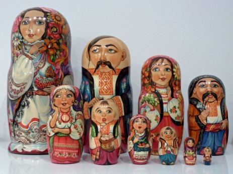 Matrioska Collezione 65 Nesting Doll Collection 65