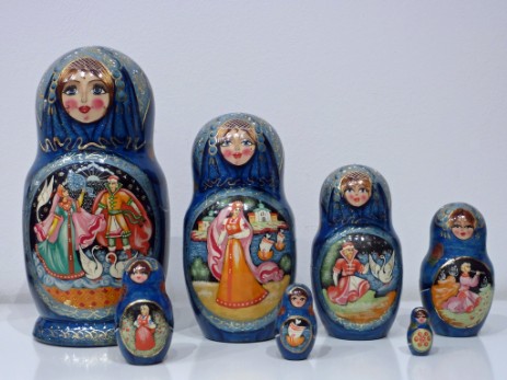 Matrioska Collezione 67 Nesting Doll Collection 67