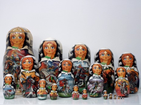 Matrioska Collezione 70 Nesting Doll Collection 70