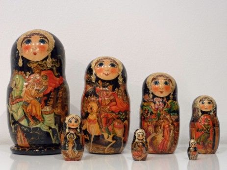 Matrioska Collezione 71 Nesting Doll Collection 71