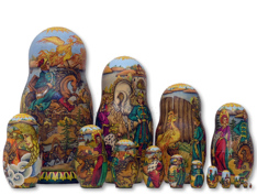 Matrioska Storia Nesting Doll Storyboard