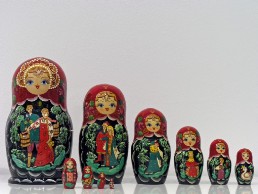 Matrioska Collezione 27 Nesting Doll Collection 27