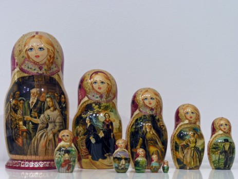 Matrioska Collezione 13 Nesting Doll Collection 13