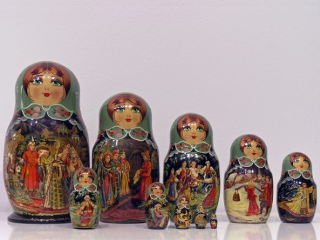 Matrioska Collezione 17 Nesting Doll Collection 17